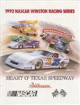 Programme cover of Heart O' Texas Speedway, 24/04/1992