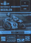 Programme cover of Heerlen, 10/08/1980