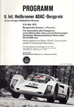 Programme cover of Heilbronn Hill Climb, 06/05/1973