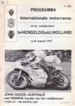Programme cover of Varsselring, 18/08/1974