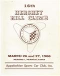 Programme cover of Hershey Hill Climb, 27/03/1966
