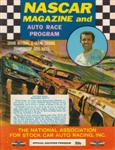 Programme cover of Hickory Motor Speedway, 07/04/1968