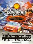 Programme cover of Hidden Valley Raceway, 13/05/2001
