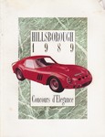 Programme cover of Hillsborough Concours d'Elegance, 1989
