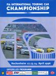 Programme cover of Hockenheimring, 14/04/1996