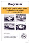 Programme cover of Hockenheimring, 13/04/2002