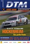 Programme cover of Hockenheimring, 03/10/2004