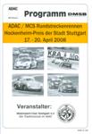 Programme cover of Hockenheimring, 20/04/2008