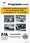 Programme cover of Hockenheimring, 15/06/2008