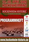 Programme cover of Hockenheimring, 26/04/2009