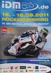 Programme cover of Hockenheimring, 18/09/2011