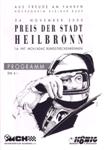 Programme cover of Hockenheimring, 04/11/2000