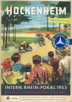 Programme cover of Hockenheimring, 10/05/1953
