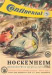 Programme cover of Hockenheimring, 26/05/1963