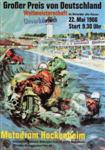 Programme cover of Hockenheimring, 22/05/1966