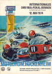 Programme cover of Hockenheimring, 12/05/1974