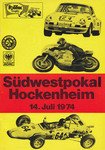 Programme cover of Hockenheimring, 14/07/1974