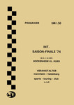 Programme cover of Hockenheimring, 01/12/1974