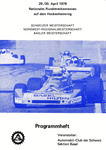 Programme cover of Hockenheimring, 30/04/1978