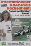 Programme cover of Hockenheimring, 10/06/1979