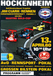 Programme cover of Hockenheimring, 13/04/1980