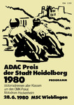 Programme cover of Hockenheimring, 28/06/1980