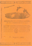 Programme cover of Hockenheimring, 02/08/1980