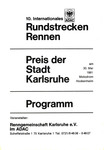 Programme cover of Hockenheimring, 30/05/1981