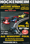 Programme cover of Hockenheimring, 04/04/1982