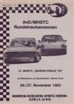 Hockenheimring, 27/11/1983
