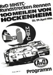 Programme cover of Hockenheimring, 29/04/1984