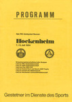 Programme cover of Hockenheimring, 08/07/1984
