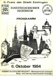 Programme cover of Hockenheimring, 06/10/1984