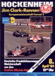 Programme cover of Hockenheimring, 08/04/1984