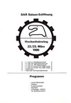 Programme cover of Hockenheimring, 23/03/1986