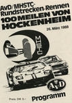 Programme cover of Hockenheimring, 26/03/1988