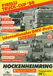 Programme cover of Hockenheimring, 02/10/1988