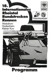 Programme cover of Hockenheimring, 05/11/1988