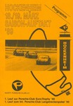 Programme cover of Hockenheimring, 19/03/1989
