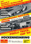 Programme cover of Hockenheimring, 01/10/1989