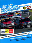 Programme cover of Hockenheimring, 24/05/1992