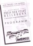 Programme cover of Hockenheimring, 13/11/1993