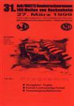 Programme cover of Hockenheimring, 27/03/1999