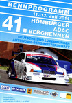 Programme cover of Homburg Hill Climb, 13/07/2014