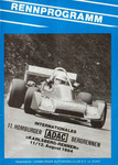 Programme cover of Homburg Hill Climb, 12/08/1984
