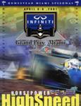 Programme cover of Homestead-Miami Speedway, 08/04/2001