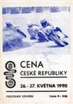 Programme cover of Horice, 27/05/1990
