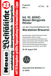 Programme cover of Höxter Hill Climb, 29/08/1976