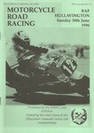 Programme cover of Hullavington Airfield, 30/06/1996