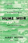 Hume Weir, 28/09/1969